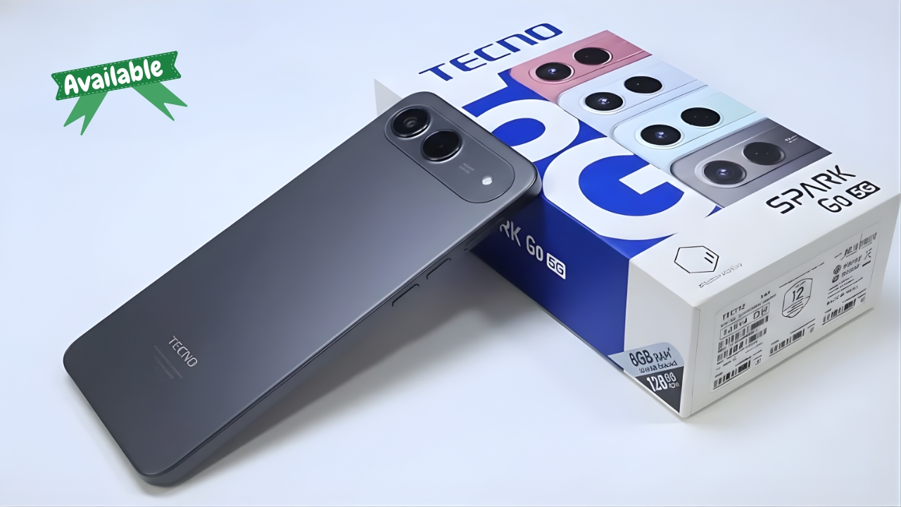 Tecno Spark Go 5G 2026 Launched: with Massive 6000mAh Battery and 120Hz Display