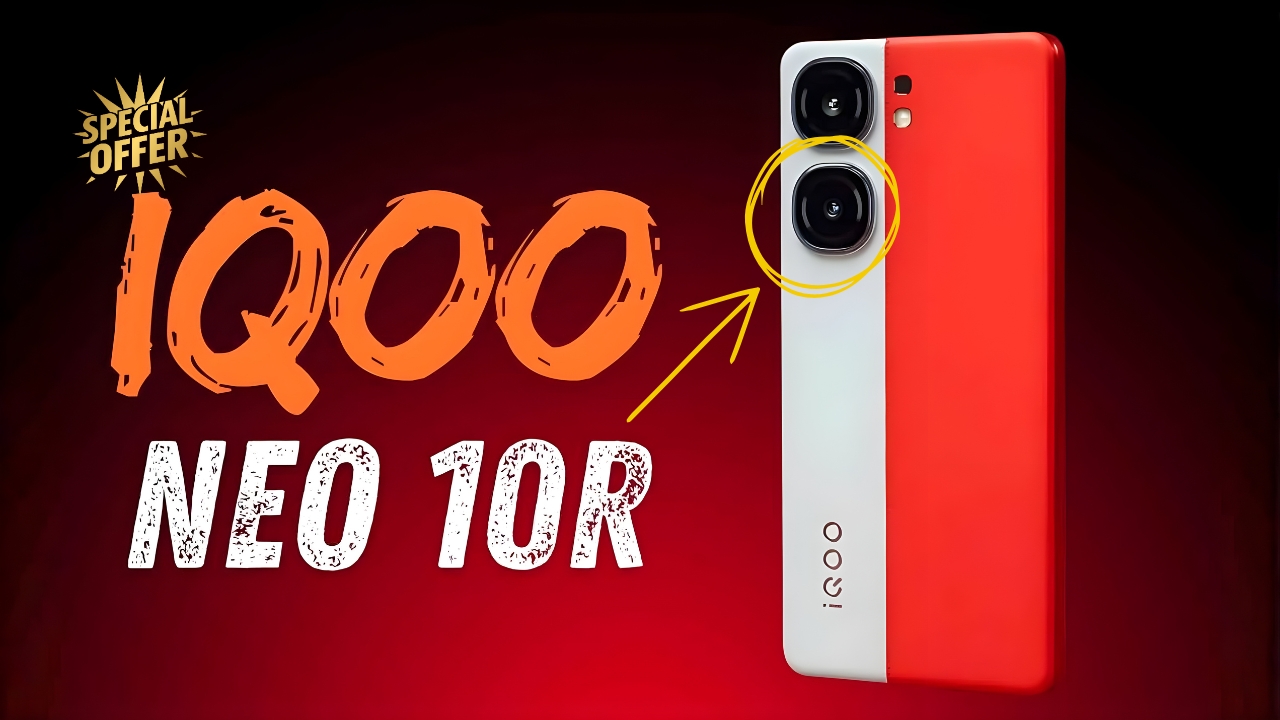 iQOO Neo 10R Launched: with 6400mAh Battery and Snapdragon 8s Gen 3 Power