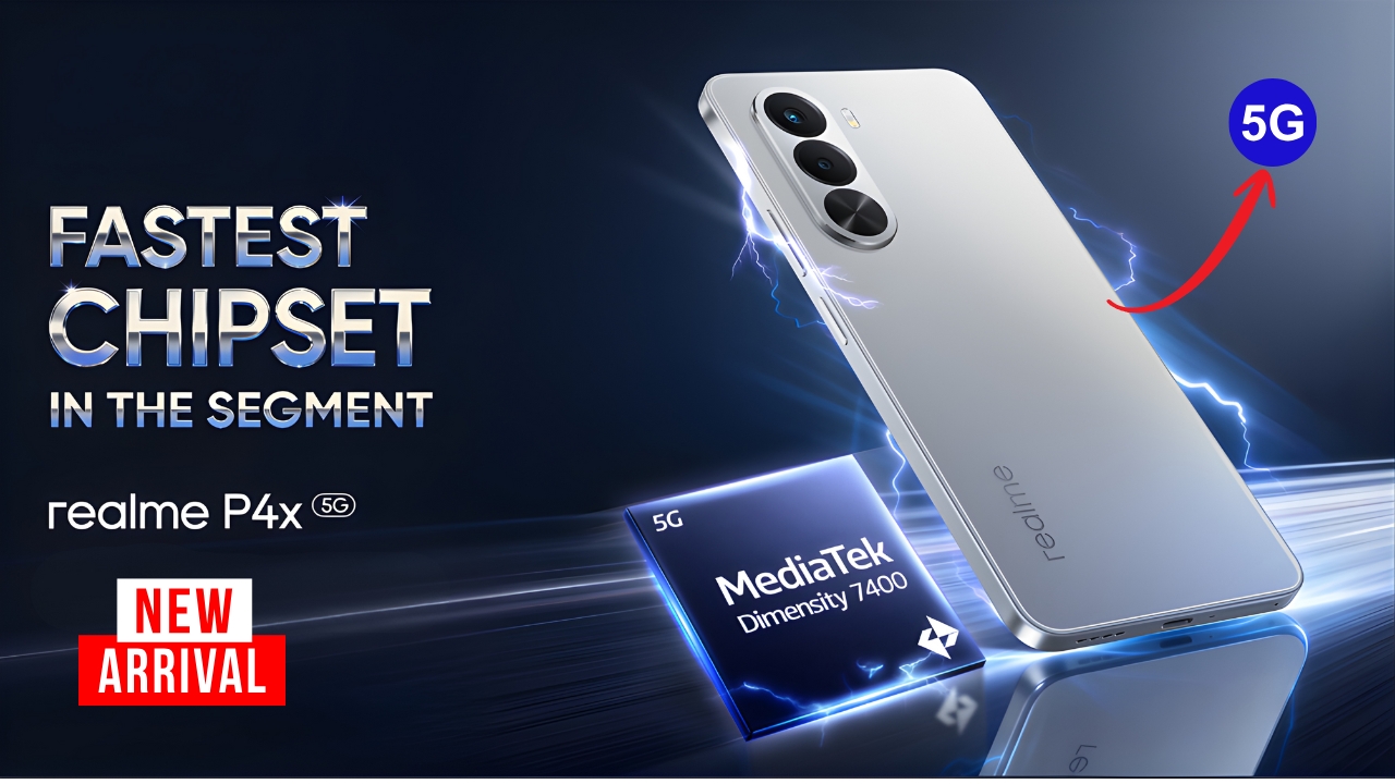 Realme P4x 5G Launched: 90fps Gaming Strong Battery and Premium Feel
