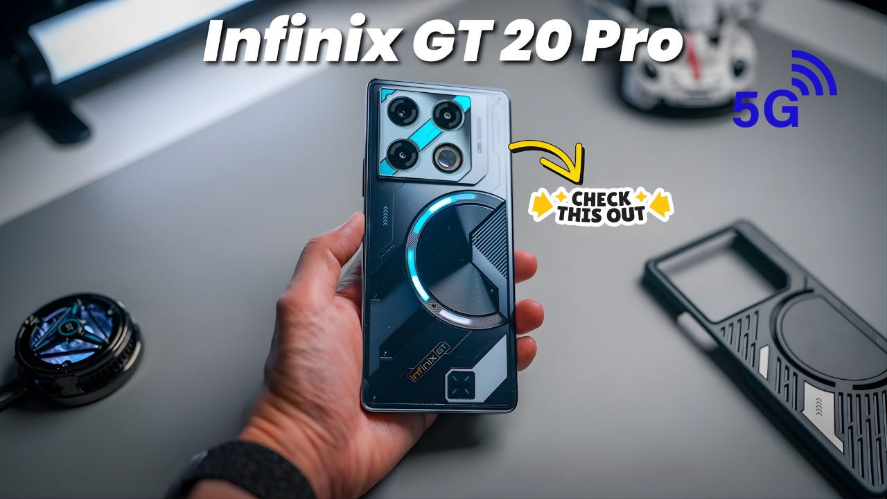 Infinix GT 20 Pro Launched: Smooth 144Hz Display 256GB Storage and Serious Gaming Power