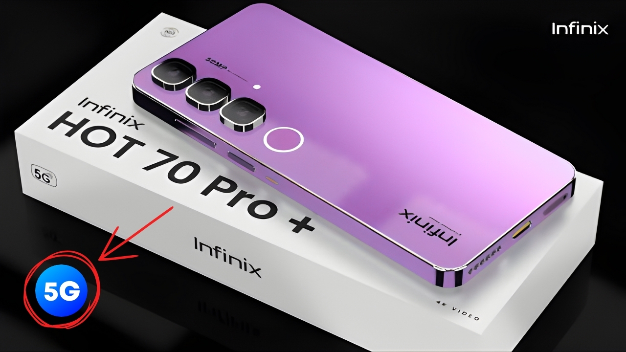 Infinix Hot 70 Pro 5G Launch: 300MP Camera 190W Charging at a Budget Price