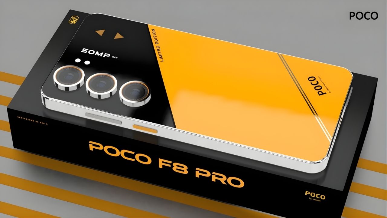 Poco F8 Pro 5G Launched in India with Snapdragon 8 Elite, 6210mAh Battery and 120Hz AMOLED Display