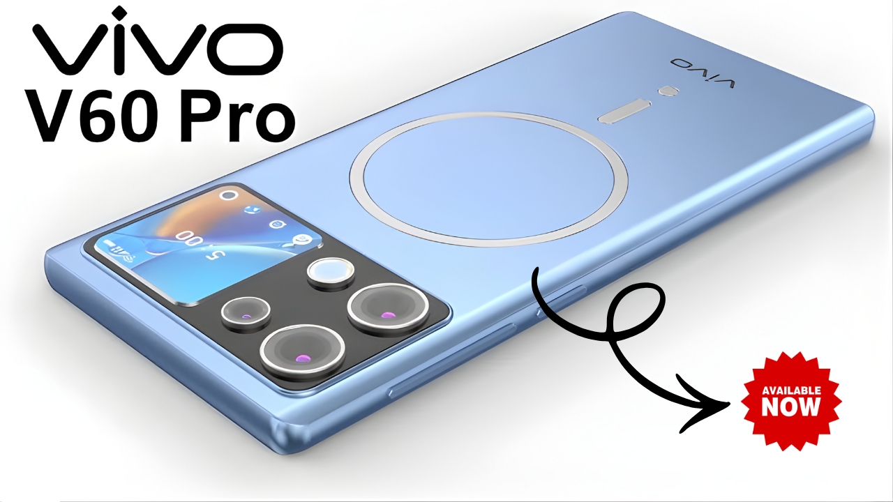 Vivo V60 5G Launched: Smooth AMOLED Display Reliable Camera and All-Day Battery Life